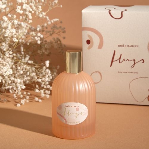 Kenko skincare hugs room linen body spray | Labels for Little Ones