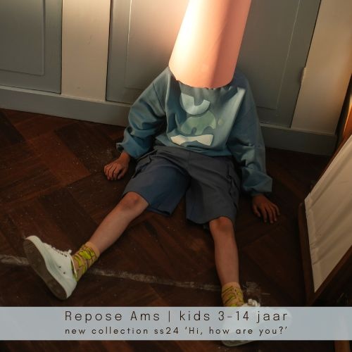 Repose Ams new collection ss24 | Labels for Little Ones