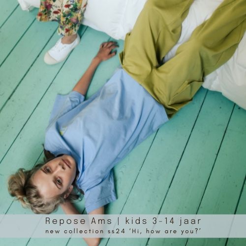 Repose Ams new collection ss24 | Labels for Little Ones