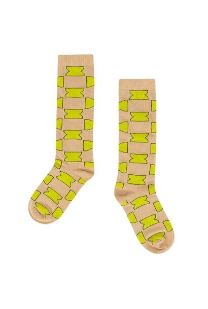 Repose ams knee socks - lime yoyo | sokken