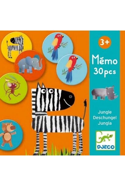 Djeco memory ''Jungle'' memoriespel | spelletje