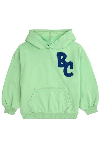 Bobo Choses bc hoodie jade green | trui