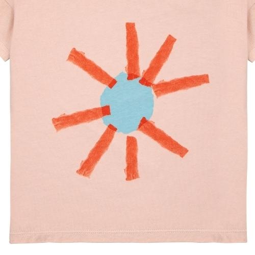 Bobo Choses baby sun t-shirt light pink | tee-5