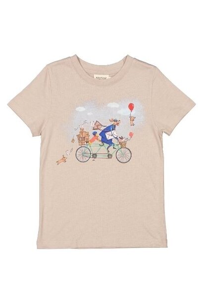 MarMar Copenhagen Ted Tee Modal Fine Hey Mister Postman | t-shirt