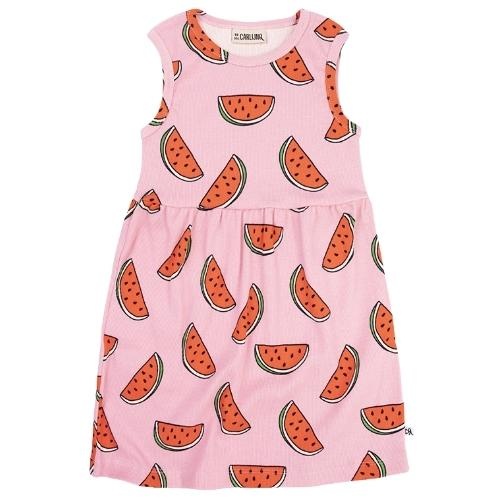 CarlijnQ Watermelon - tanktop dress | jurk-1