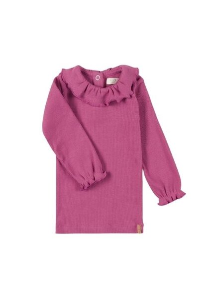 Nixnut Baby tuc longsleeve berry | shirt