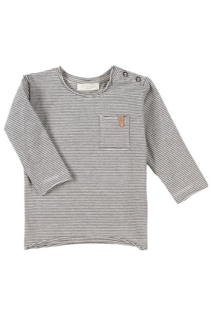 Nixnut Longsleeve night stripe | shirt