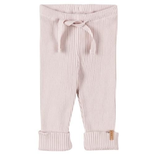 Nixnut Rib legging old pink | broek-1