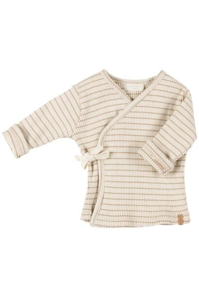 Nixnut Rib vest biscuit stripe | wikkeltop