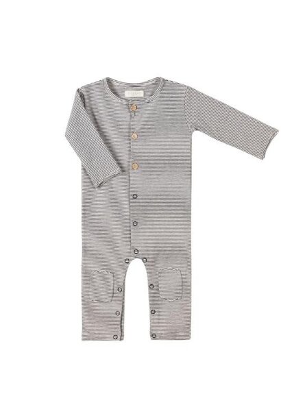 Nixnut Butt onesie night stripe | romper