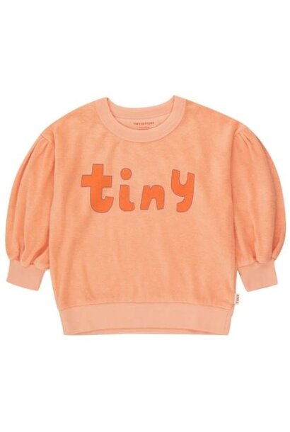 Tinycottons tiny sweatshirt papaya | trui