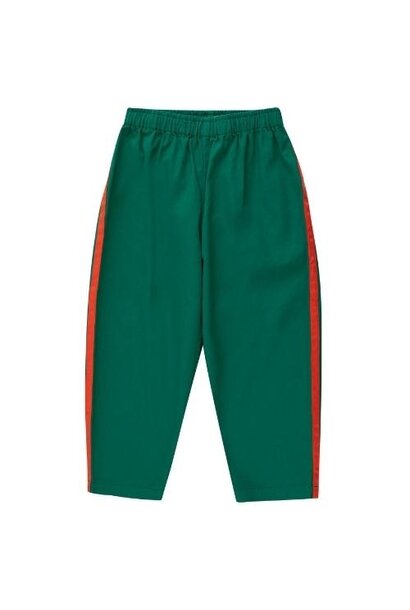 Tinycottons barrel pant deep green | broek