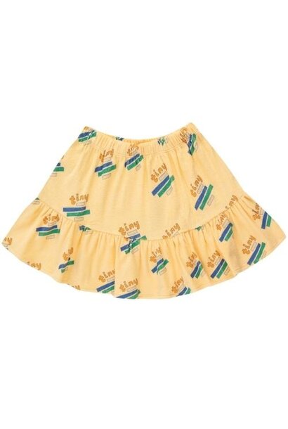 Tinycottons tiny skirt mellow yellow | rok