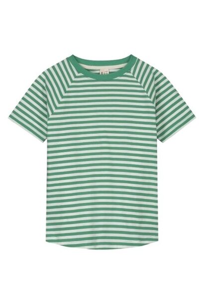 Gray Label crewneck tee bright green - off white | t-shirt
