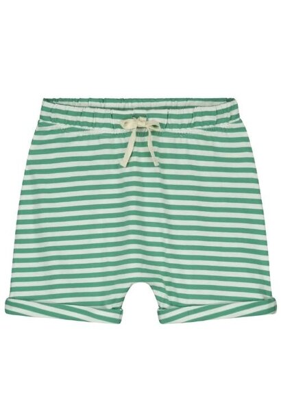 Gray Label shorts bright green - off white | korte broek