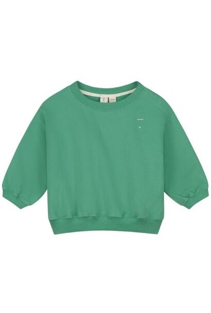 Gray Label baby dropped shoulder sweater bright green | trui