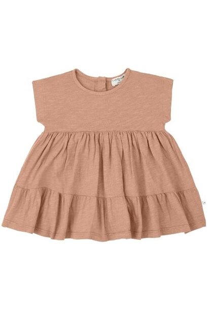 1+ in the family antonella dress apricot | jurk