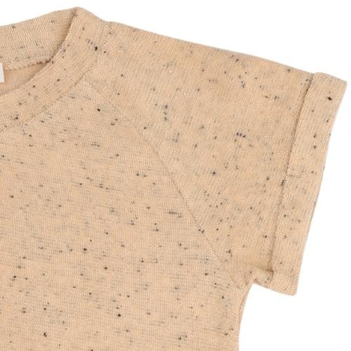 Phil&Phae Frotté raglan top speckles beach | t-shirt | Labels for