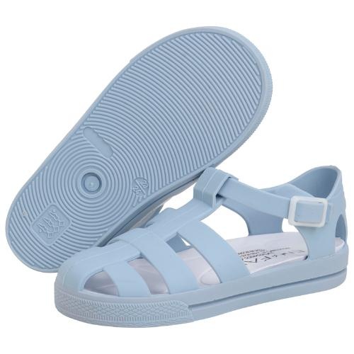 En Fant swim sandal solid dusty blue waterschoenen Labels for Little Ones Labels for Little Ones