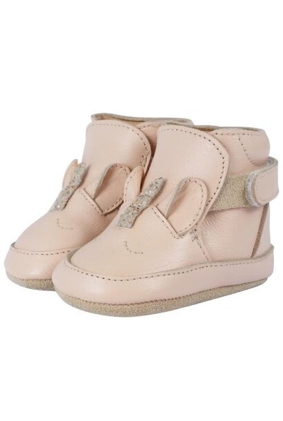 Donsje Morris Unicorn Light Rose Leather | baby schoenen