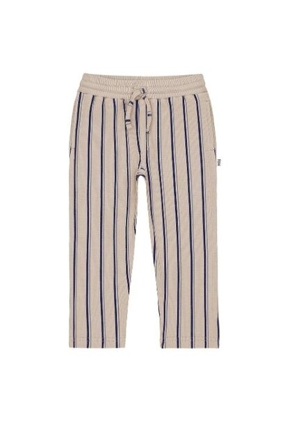 House of Jamie joggers milky blue vertical stripes | broek