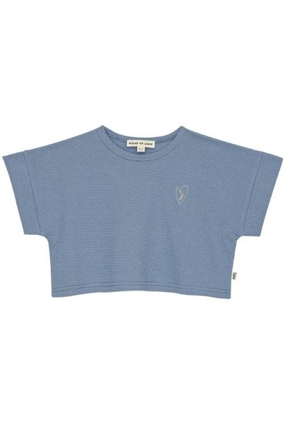 House of Jamie relaxed tee stone blue | t-shirt