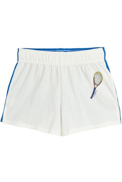 Mini Rodini Tennis sp shorts white | korte broek