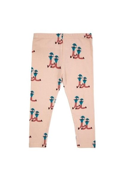 Bobo Choses baby dancing giants all over leggings light pink | broek