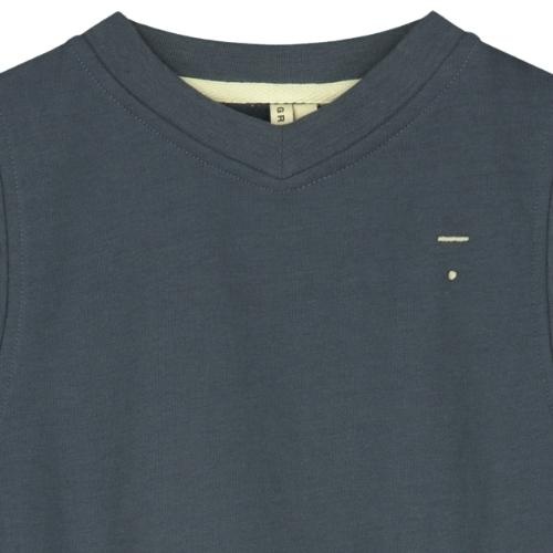 Gray Label v-neck spencer blue grey | trui zonder mouwen | Labels ...