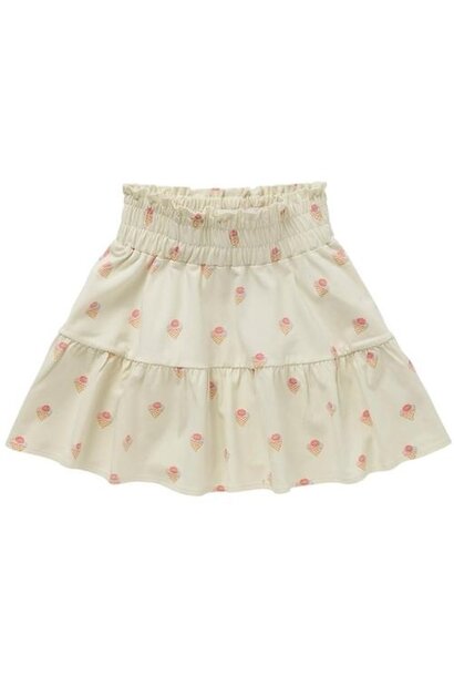 Sproet & Sprout smock skirt ice cream print pear | rok