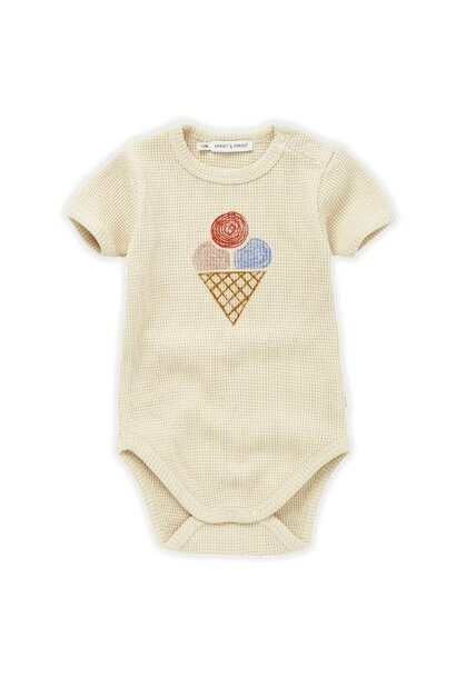 Sproet & Sprout romper ice cream pear | body