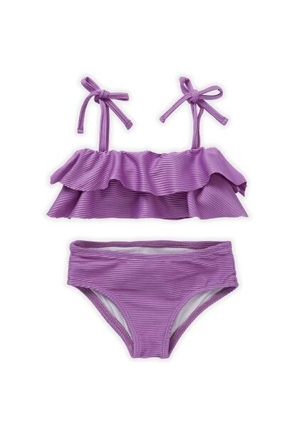 Sproet & Sprout bikini ruffle purple | zwemkleding