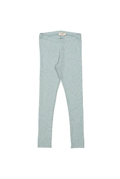 MarMar Copenhagen Leg Modal Melange Pistachio Mel | broek