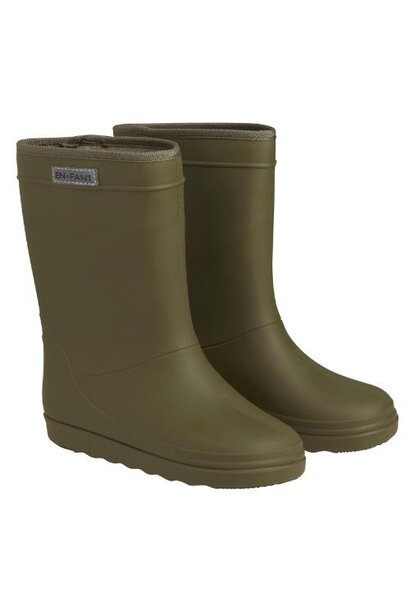 En Fant rain boots solid ivy green | regenlaarzen