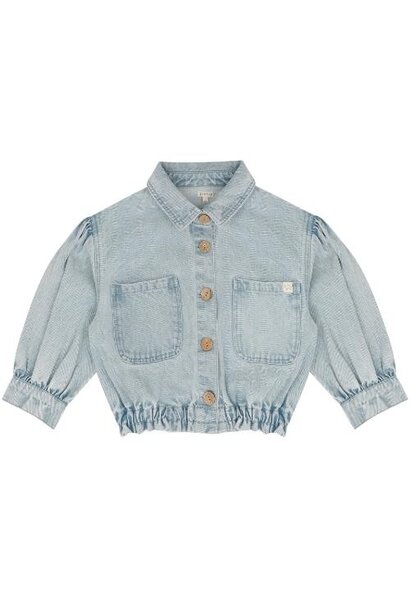 Jenest marie jacket denim light wash | jasje