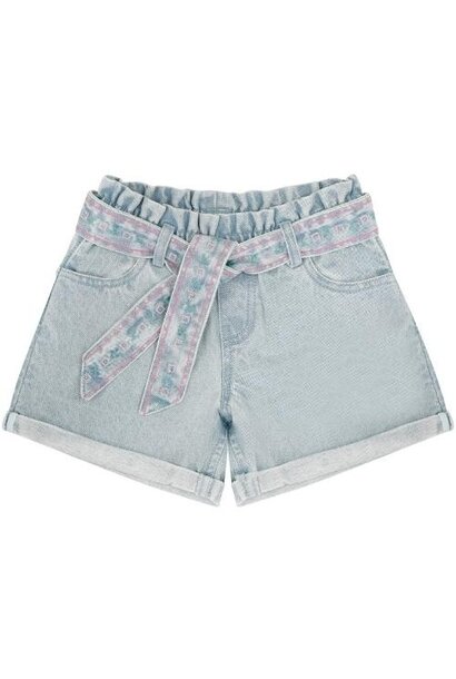 Jenest julie shorts denim light wash | korte broek