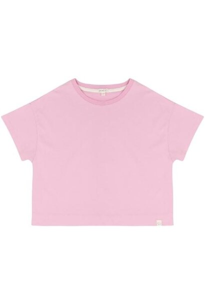 Jenest livia logo shirt raspberry pink | tee