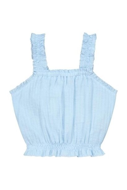 Charlie Petite Ione top blue | topje