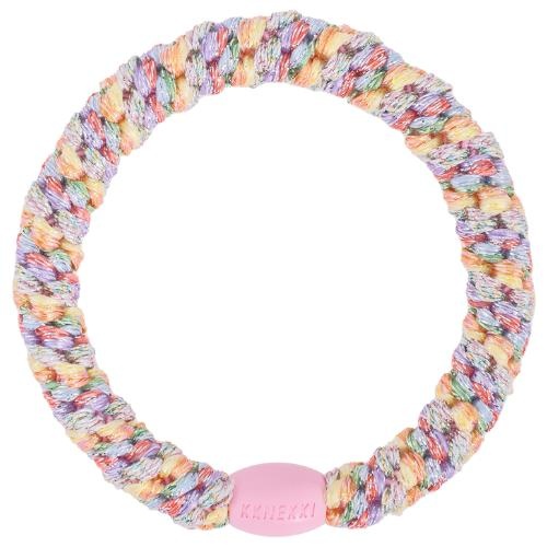 Kknekki haarelastiekje glitter pastel circus | hair tie-1
