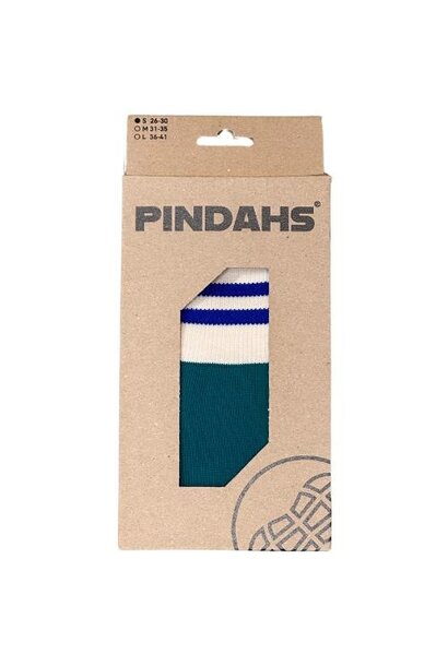 Pindahs hockeysocks Tobias uni green | hockeysokken