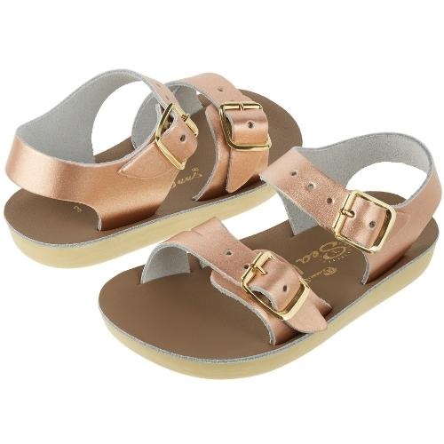 Salt Water Sandals sea wee rose gold sandalen Labels for Little Ones Labels for Little Ones