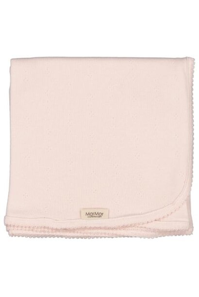 MarMar Copenhagen Alida Newborn Baby Modal Pointelle Pink Dahlia | wikkeldeken