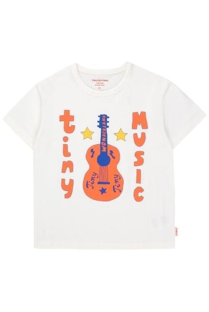 Tinycottons tiny music tee off-white | t-shirt