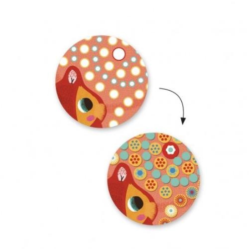 Djeco knutsel- en versierpakket mozaiek diertjes | knutselset-4