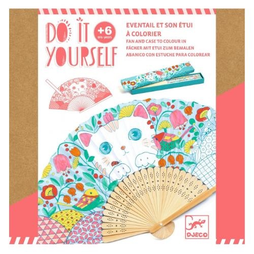 Djeco knutsel- en versierpakket waaier | knutselset-1