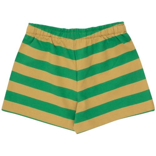 Tinycottons stripes short green ochre pine green | korte broek-5
