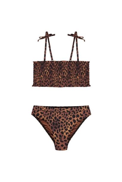 Beachlife swimwear shirring bikiniset leopard lover | bikini