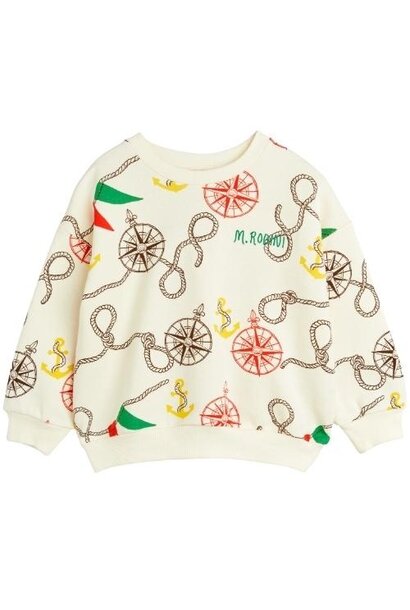 Mini Rodini nautical aop sweatshirt multi | trui