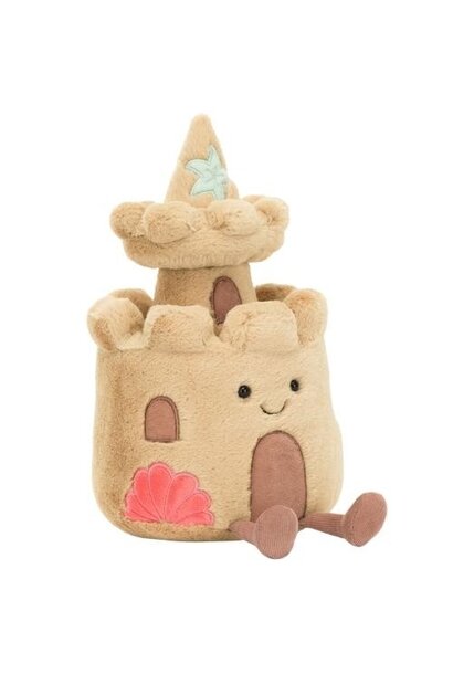 Jellycat amuseable sandcastle | knuffel