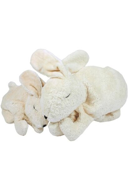 Senger Naturwelt cuddly animal rabbit white small | warmteknuffel